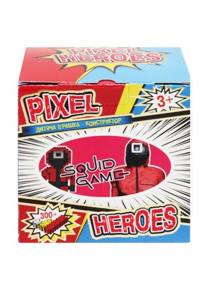 Конструктор "Pixel Heroes: Squid Game Солдат", 395 дет. VitaToys (361413755)