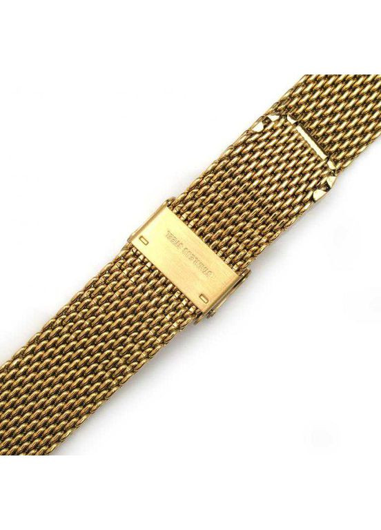 Браслет для часов Milanese classic wire mesh gold 22 мм Taikonaut (292132732)