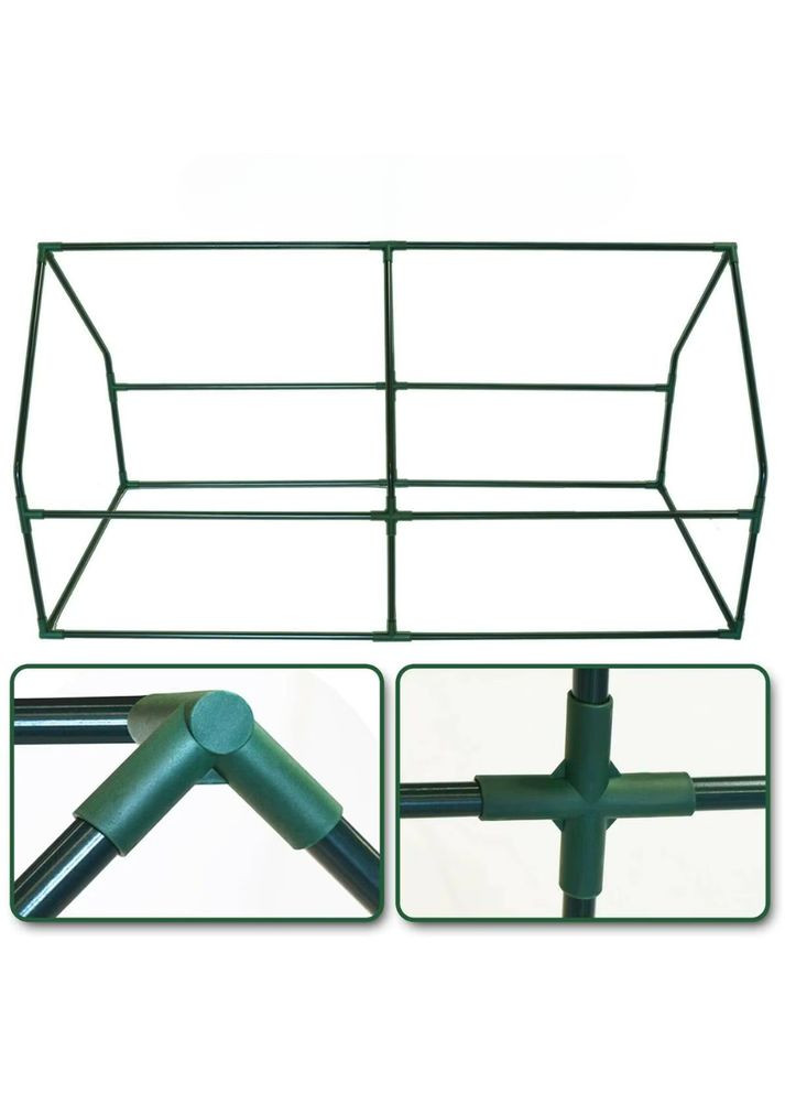 Теплица для сада мини парник - теплица для саженцев проращивания цветов, расады, зелени размер 120 х 60 х 60 No Brand (346534649)