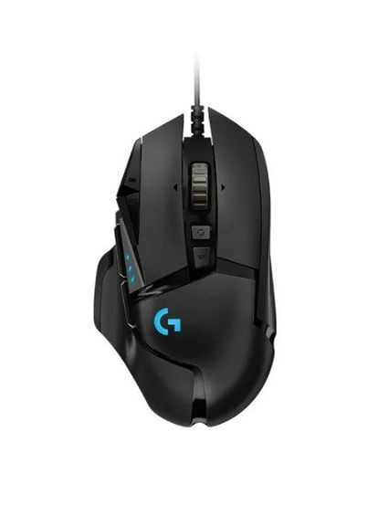 Мышь игровая G502 HERO High Performance USB проводная с RGBподсветкой Black Logitech (296107844)