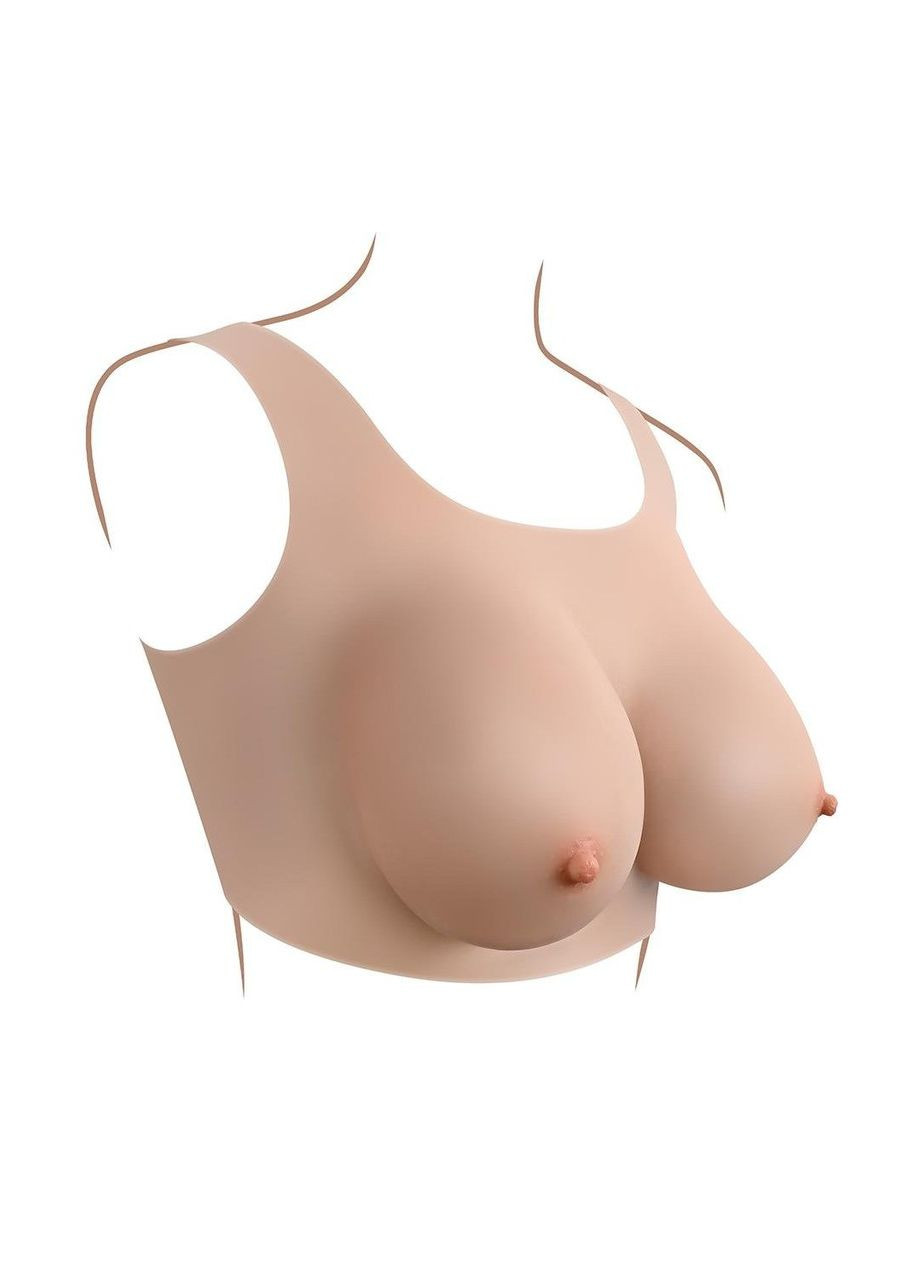 Накладная грудь Gender X бежевая, 30 см No Brand (360475471)