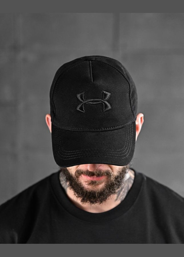 Стильная мужская кепка Under Armour черная Freedom (335014756)