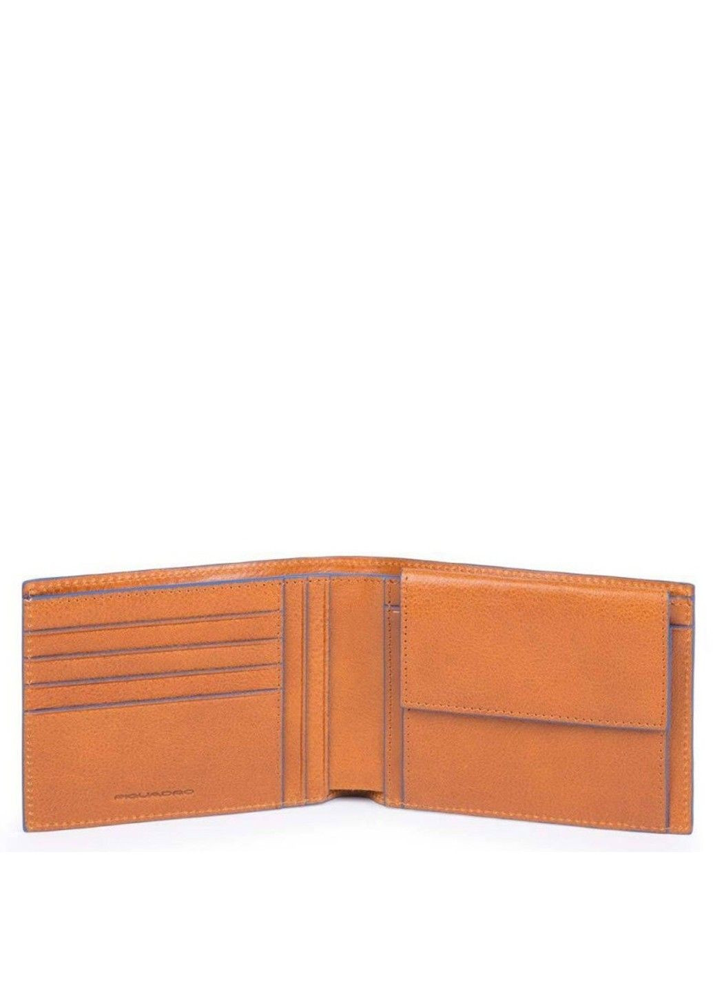 Шкіряний гаманець Blue Square B2S / Tobacco PU257B2SR_CU Piquadro (341317171)