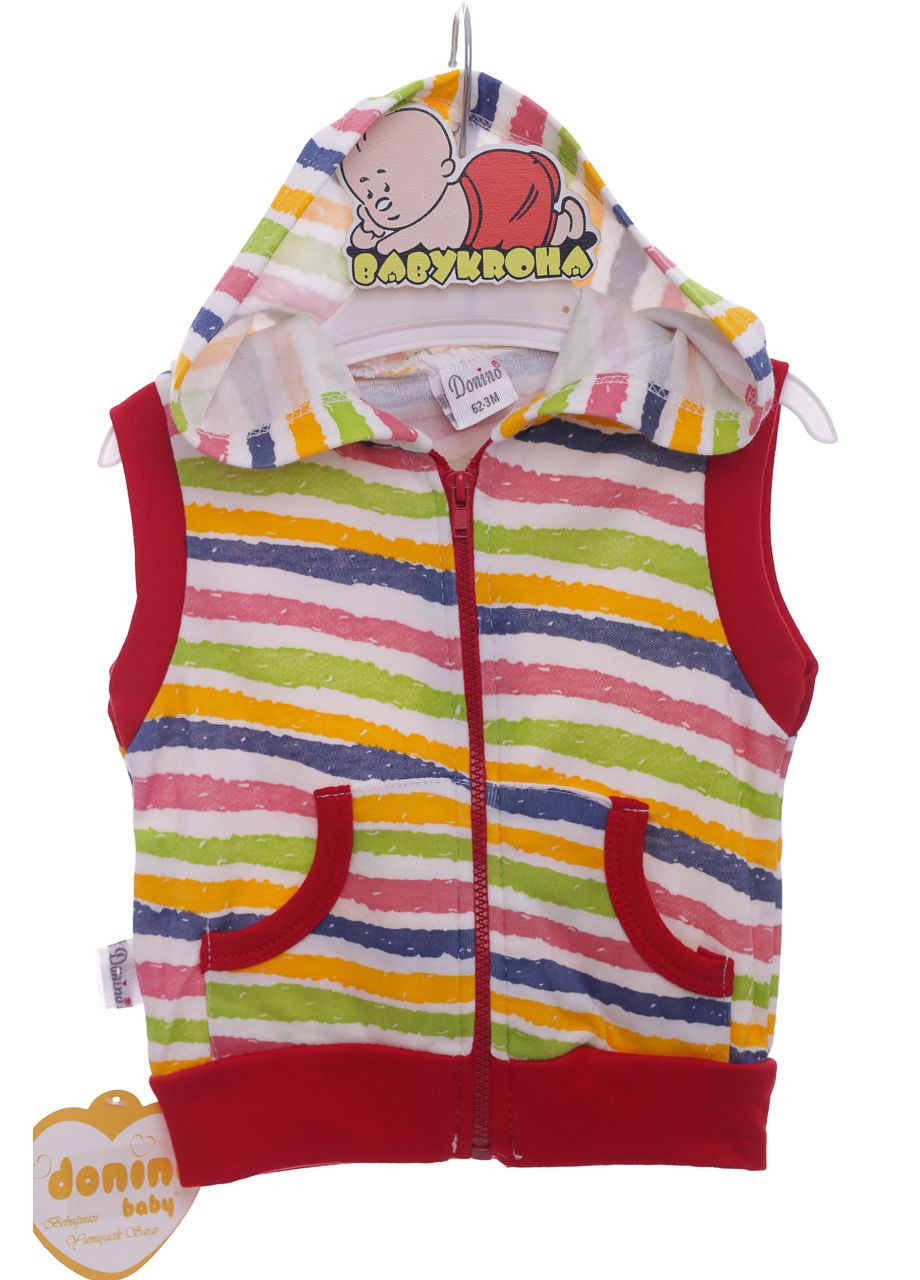 Червоний демісезонний комплект боді, штани, трикотажний кофта для дівчинки кульки червоний 62 см (36908) BABYKROHA