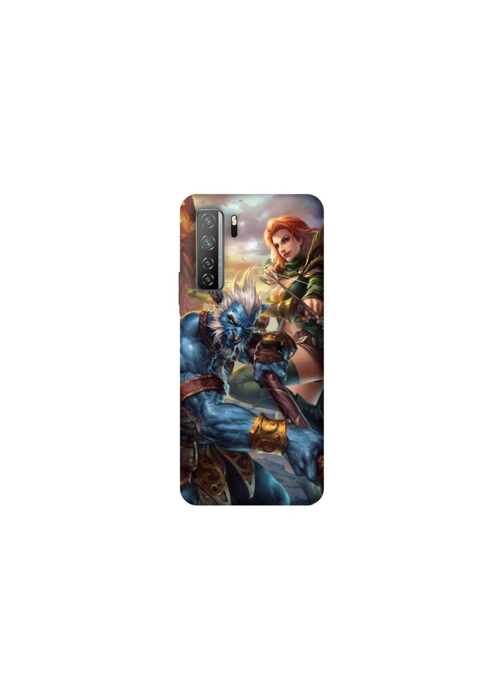 Чохол на Huawei Nova 7 SE Dota heroes Frontalka (353320253)