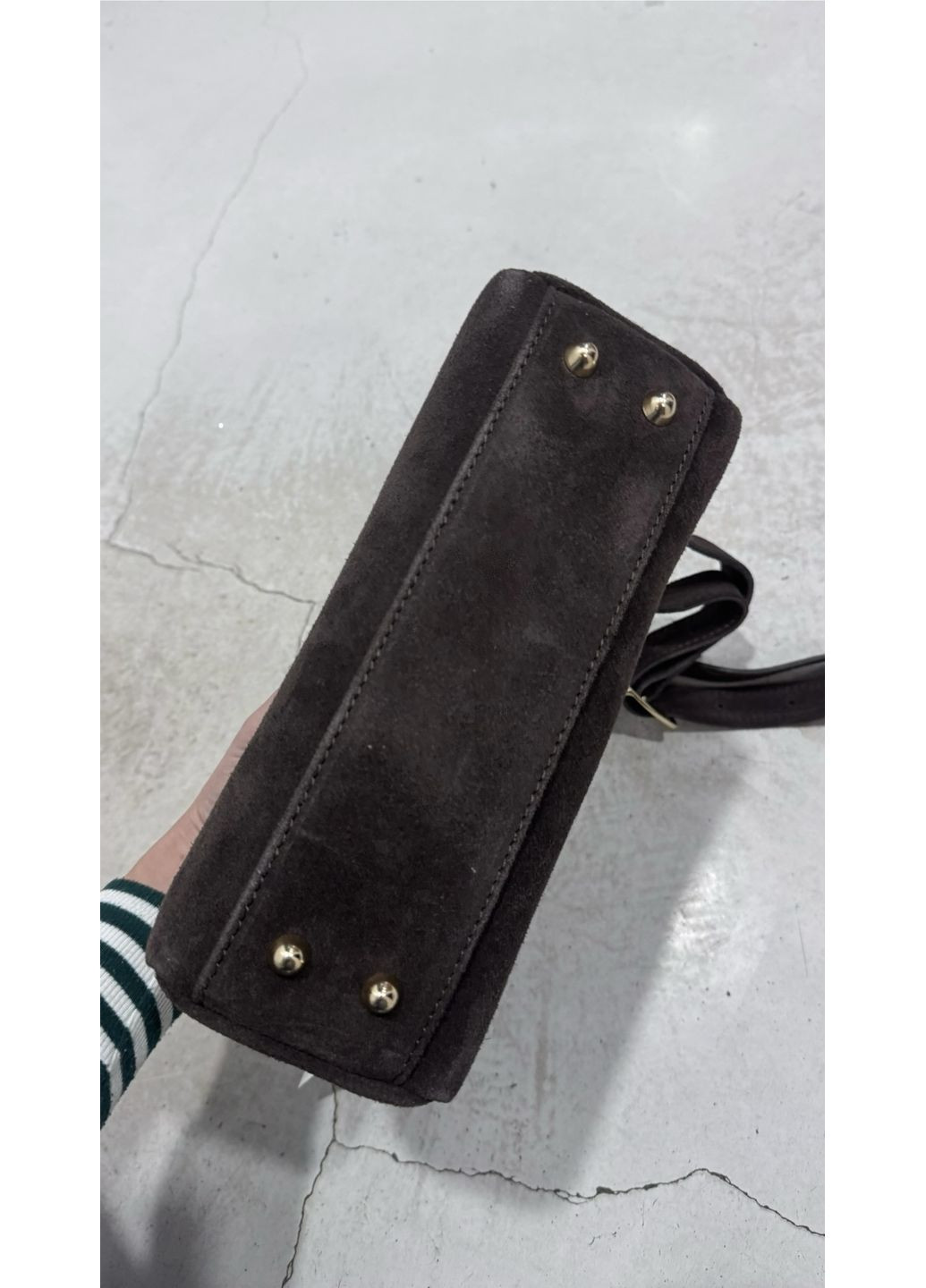 Замшевая женская сумка. No Brand (369667766)