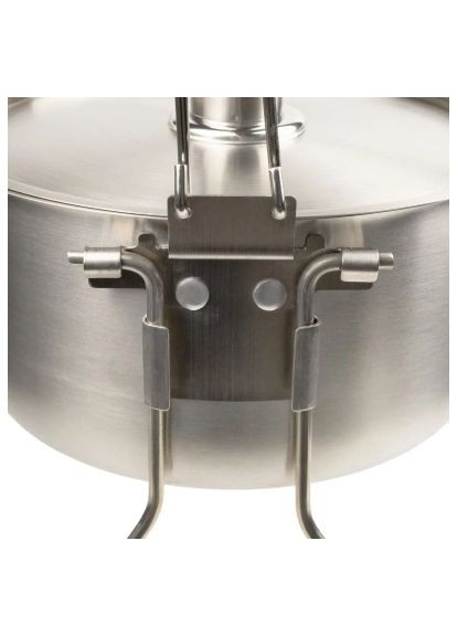 Котел туристический Fire Pot 5,4 л стальной (T-FH-0006-metal) Tribe Fire Pot 5, 4 л сталевий (369878231)