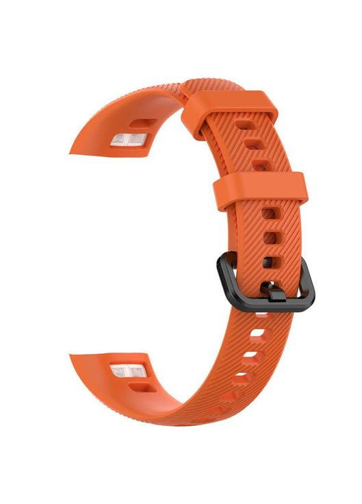 Силиконовый ремешок для фитнес-браслета Huawei Honor Band 4 / 5 - Orange Primo (333337086)