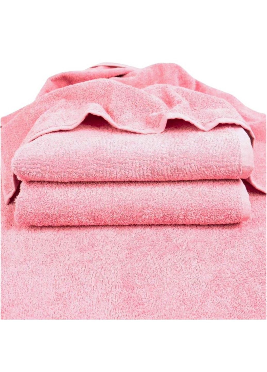 GM Textile полотенце махровое, 70*140 см коралловый производство - Узбекистан