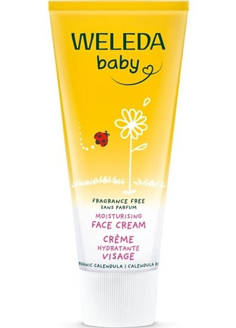 Крем для обличчя з календулою, без аромату Baby Moisturising Face Cream 50ml (1549980-44180341) Weleda (368662591)
