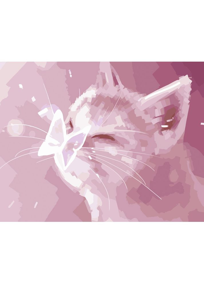 Картина по номерам Бабочка см для творчества рисования декор для детей Strateg (369758414)