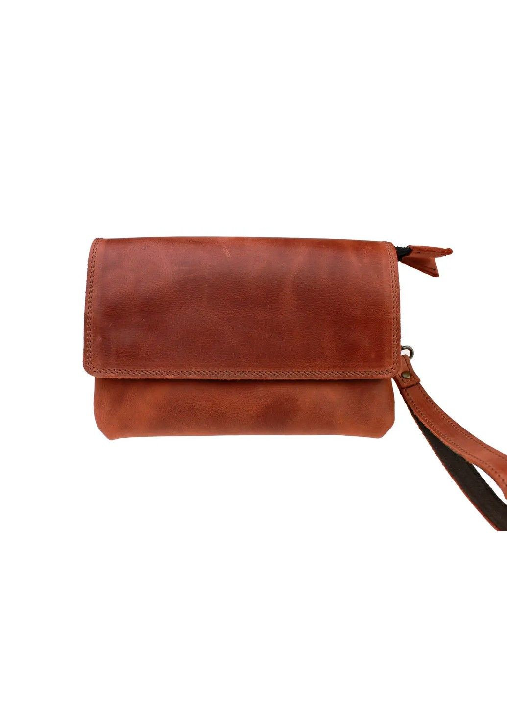 Кожаная барсетка клатч мужская двойная FREESKIN (301648243)