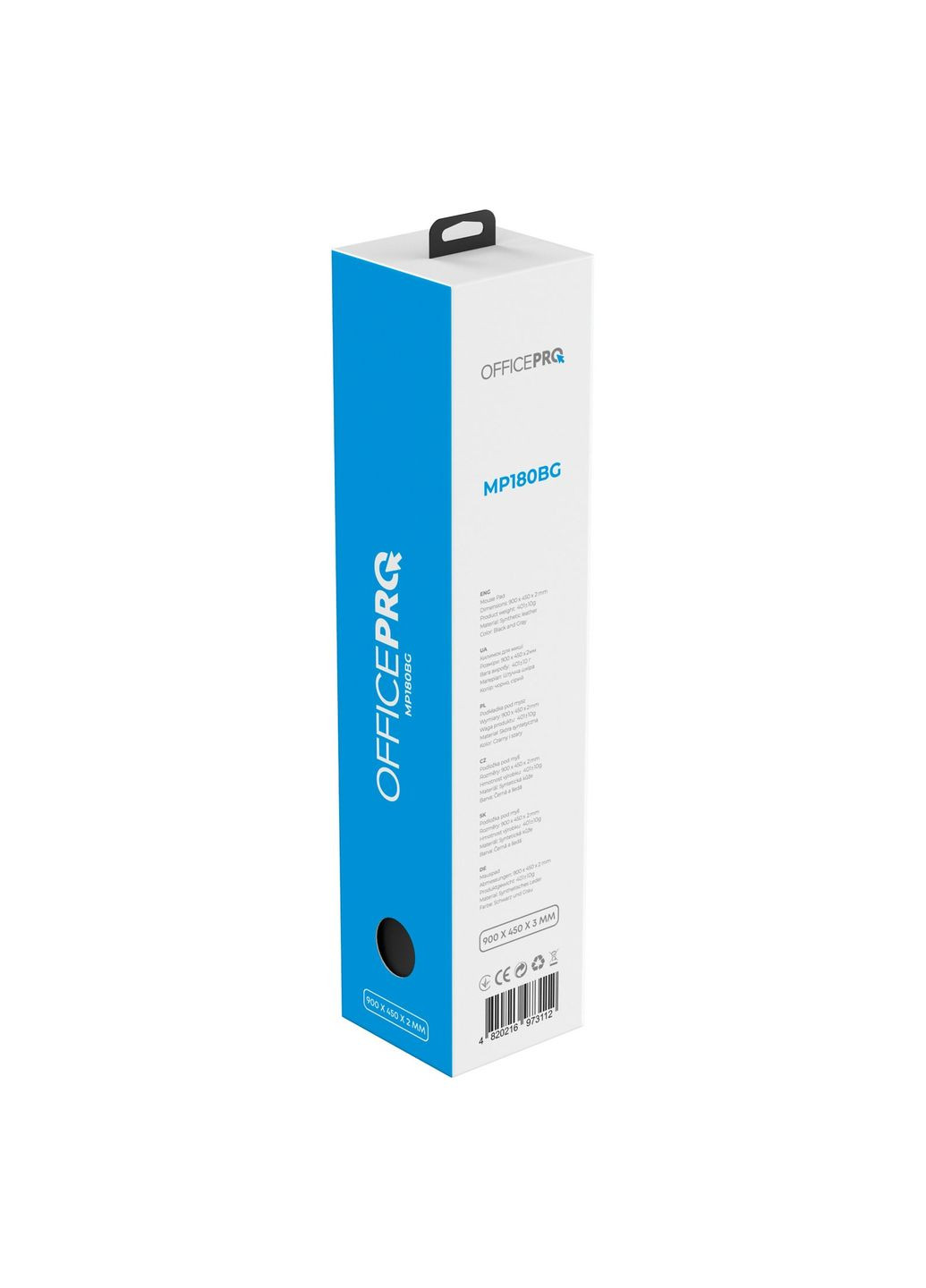 Игровая поверхность MP180BG Black/Gray OfficePro (336955324)