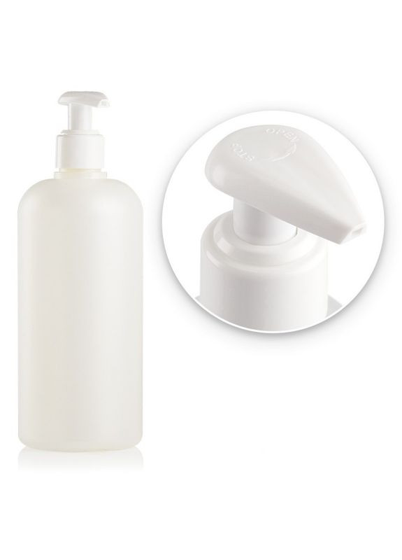 Бутылочка флакон матовый с дозатором, 500 мл No Brand (373029455)