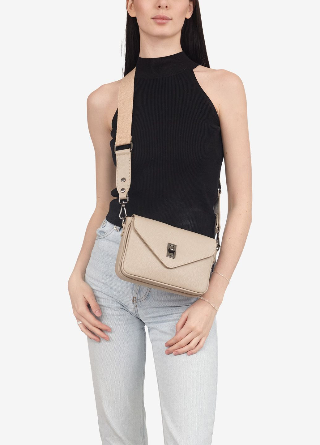 Сумка женская кожаная кросс-боди средняя Сrossbody Regina Notte (284667993)