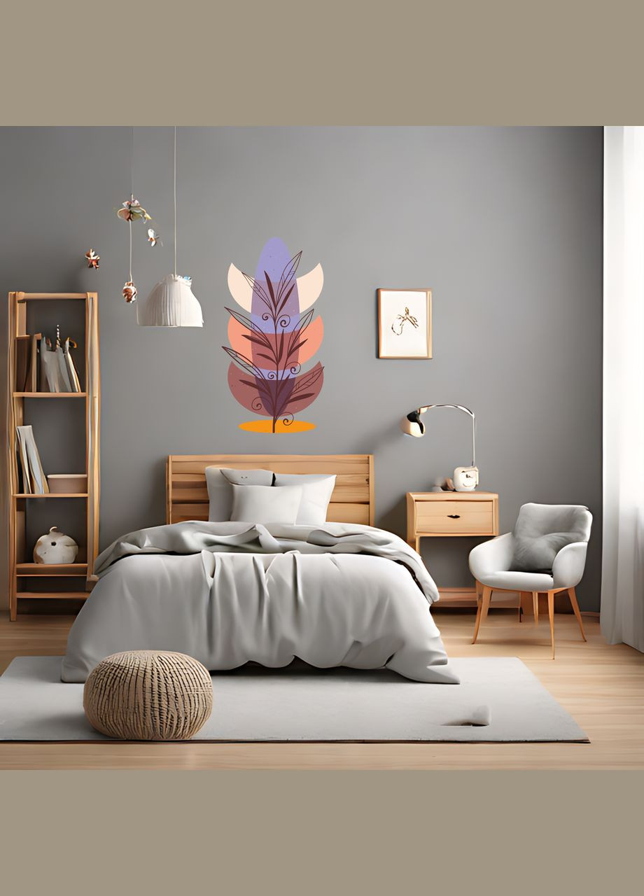 Виниловая интерьерная на стену, обои и другие поверхности "Boho style. Бохо" из Оракала Кавун наклейка (316190350)