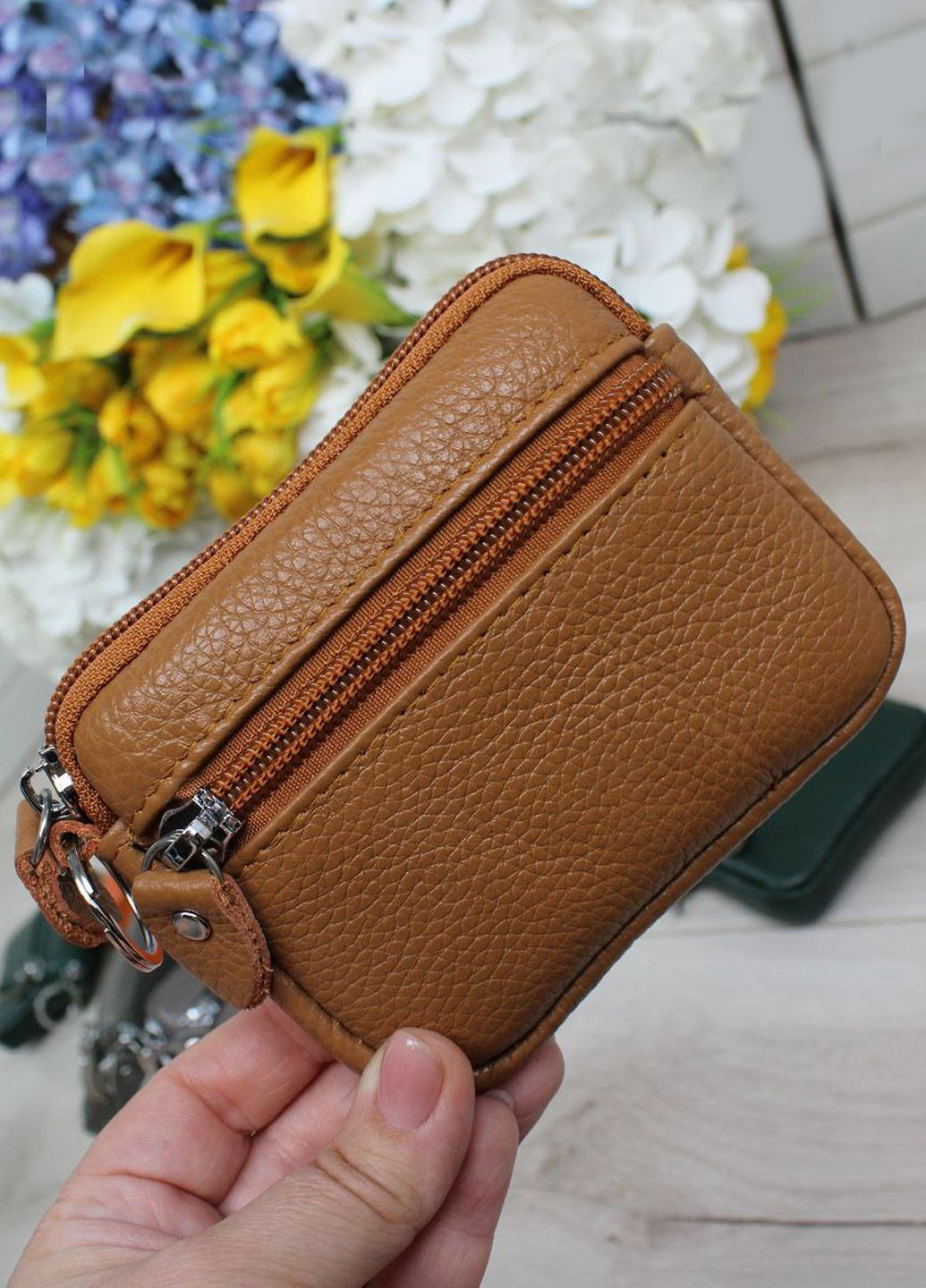 Кожаный кошелек-ключница Vishnya (338782432)