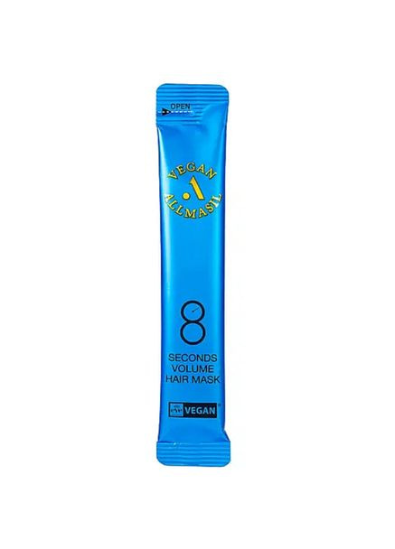 Пробник Маска для объема волос 8 Seconds Volume Hair Mask 8 мл Южная Корея ALLMASIL (351386078)