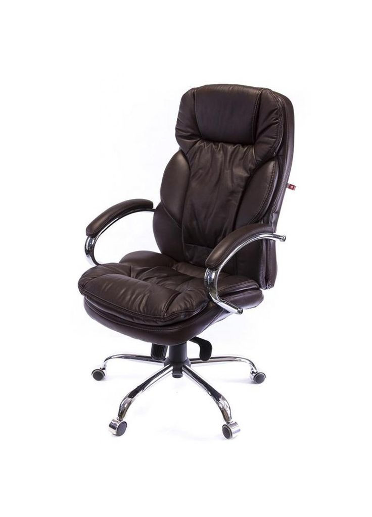 Офисное кресло (m438321) Аклас Тироль CH MB Кожа натур. Коричневая (366567127)