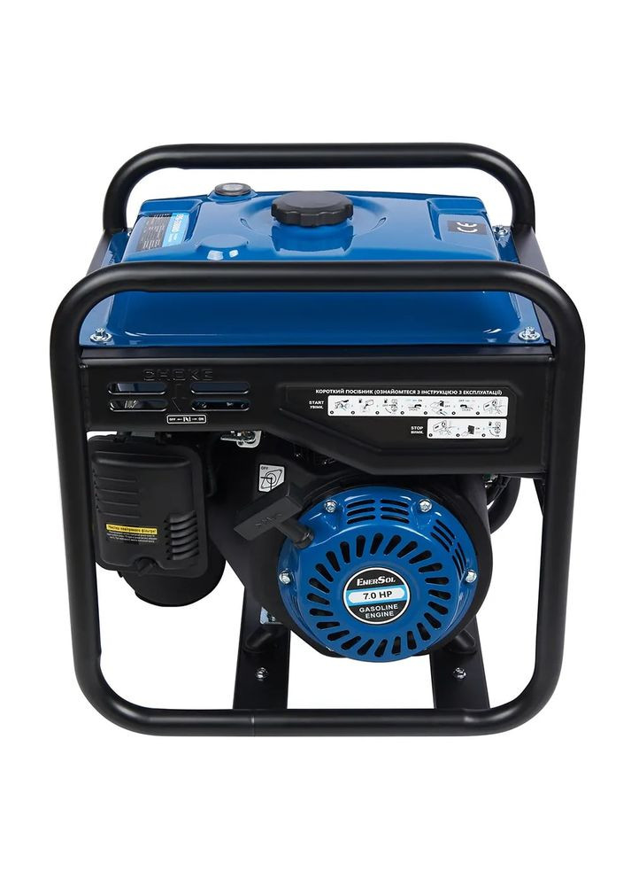 Генератор бензиновий інверторний, 230В (1 фаза), 3/3.3кВт, AVR, 25кг EnerSol (373001251)