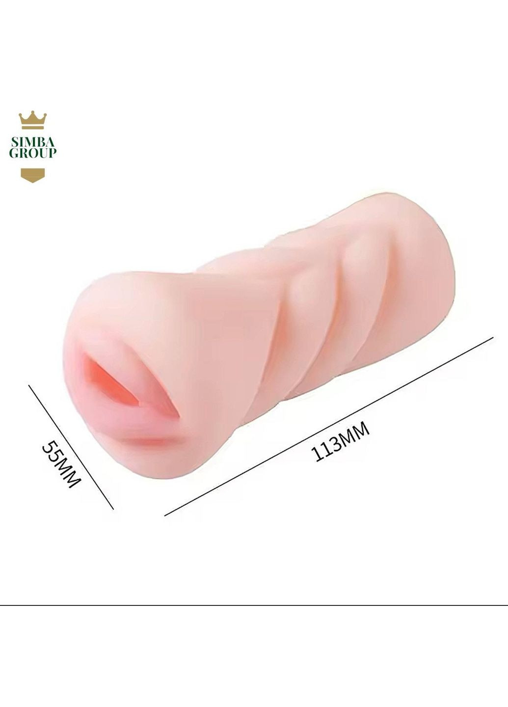 Мастурбато силіконова губи для чоловіків "Laska" No Brand (360899187)