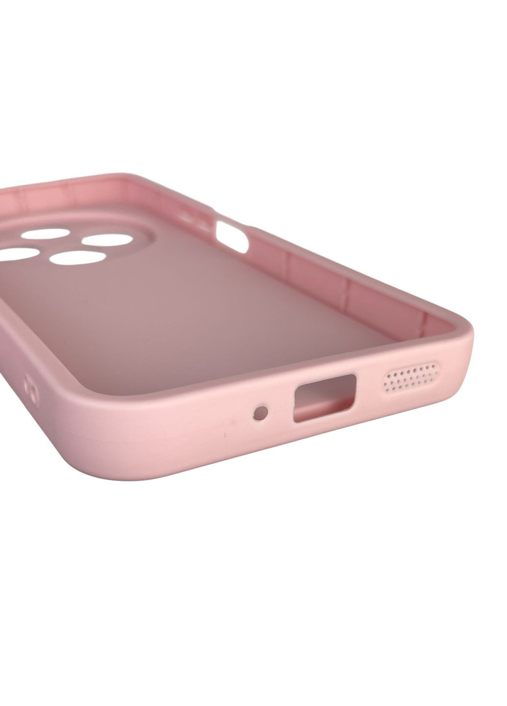 Чехол силиконовый Soft Touch с 3D принтом Майнкрафт для Poco C75 розовый (Полная защита камеры) Xiaomi (373425094)