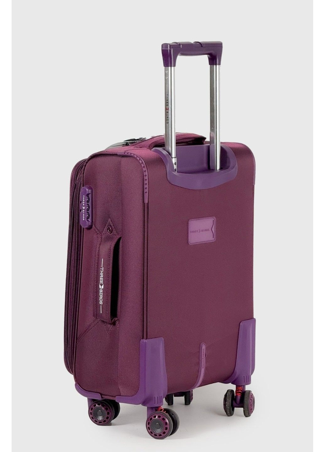 Маленький тканевый чемодан 6016-3-PR Three Birds (325985638)