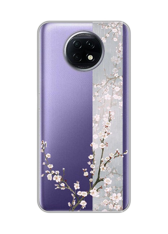 Прозорий чохол на Xiaomi Redmi Note 9T/Redmi Note 9 5G:: Квітуча сакура (принт 285) Creative (360671260)