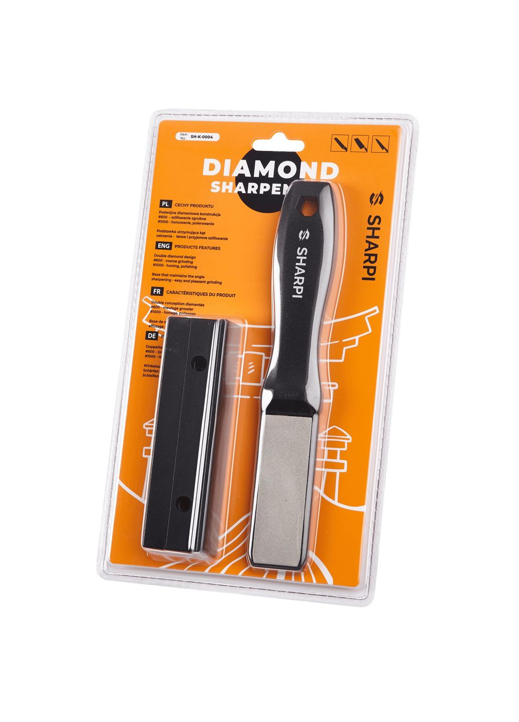 Алмазное точило для кухонных ножей 600/1000 (SHK-0004) SHARPI (316465899)