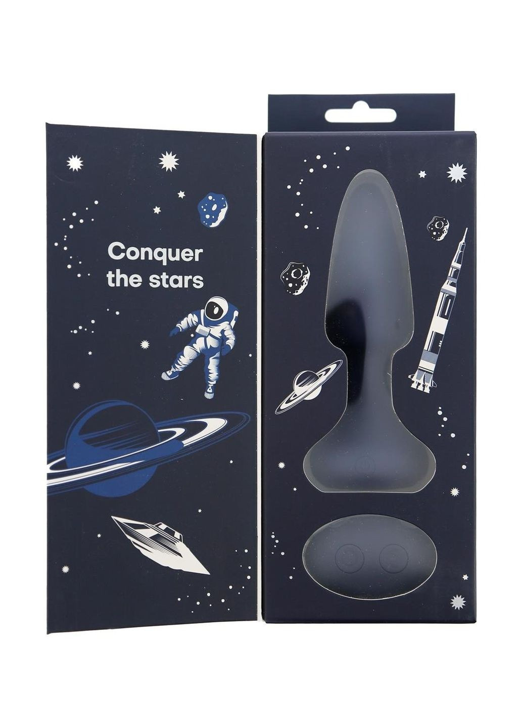 Анальна пробка DreamToys Startroopers Venus з дистанційним пультом керування, чорна Dream Toys (331171419)