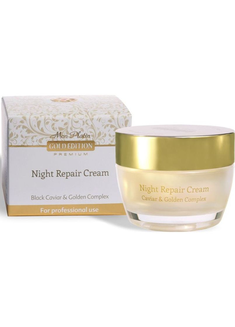 Відновлювальний нічний крем Gold Edition Premium Night Repair Cream 50ml (462993-20614004) Mon Platin DSM (368662637)
