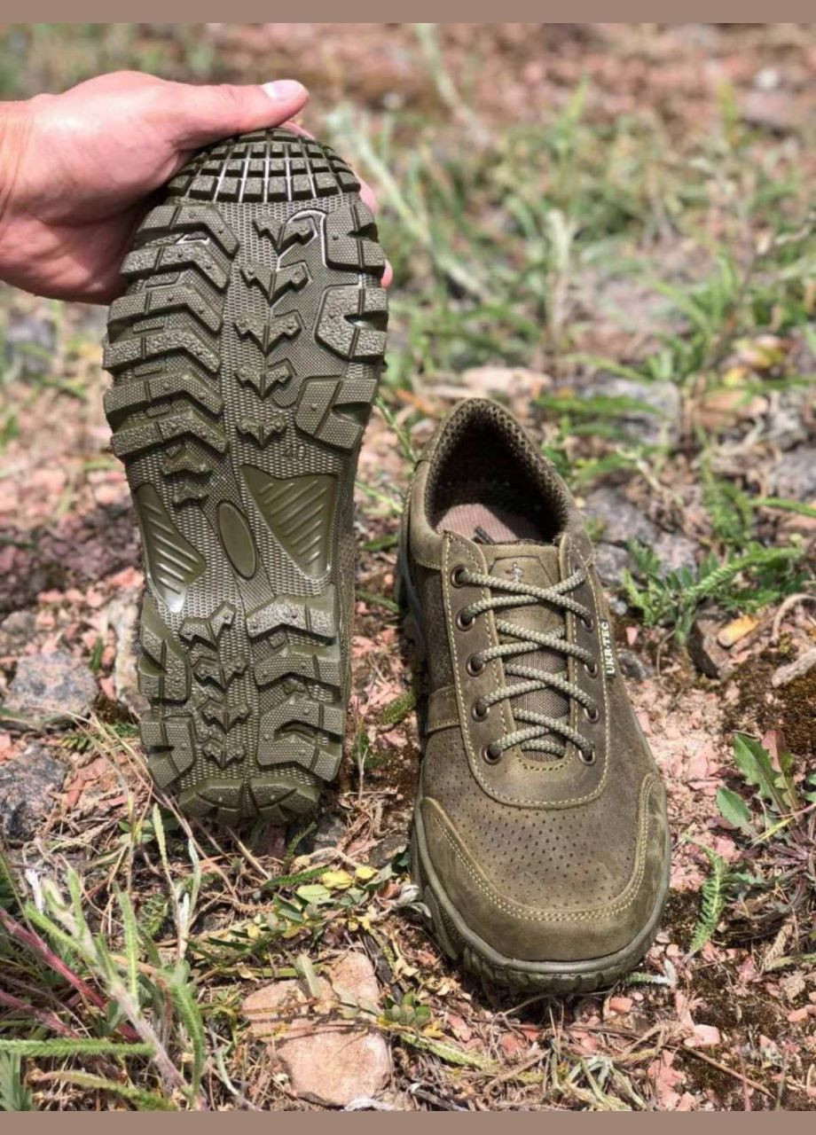 Кроссовки тактические «Raccoon» хаки перфорация No Brand (325602966)