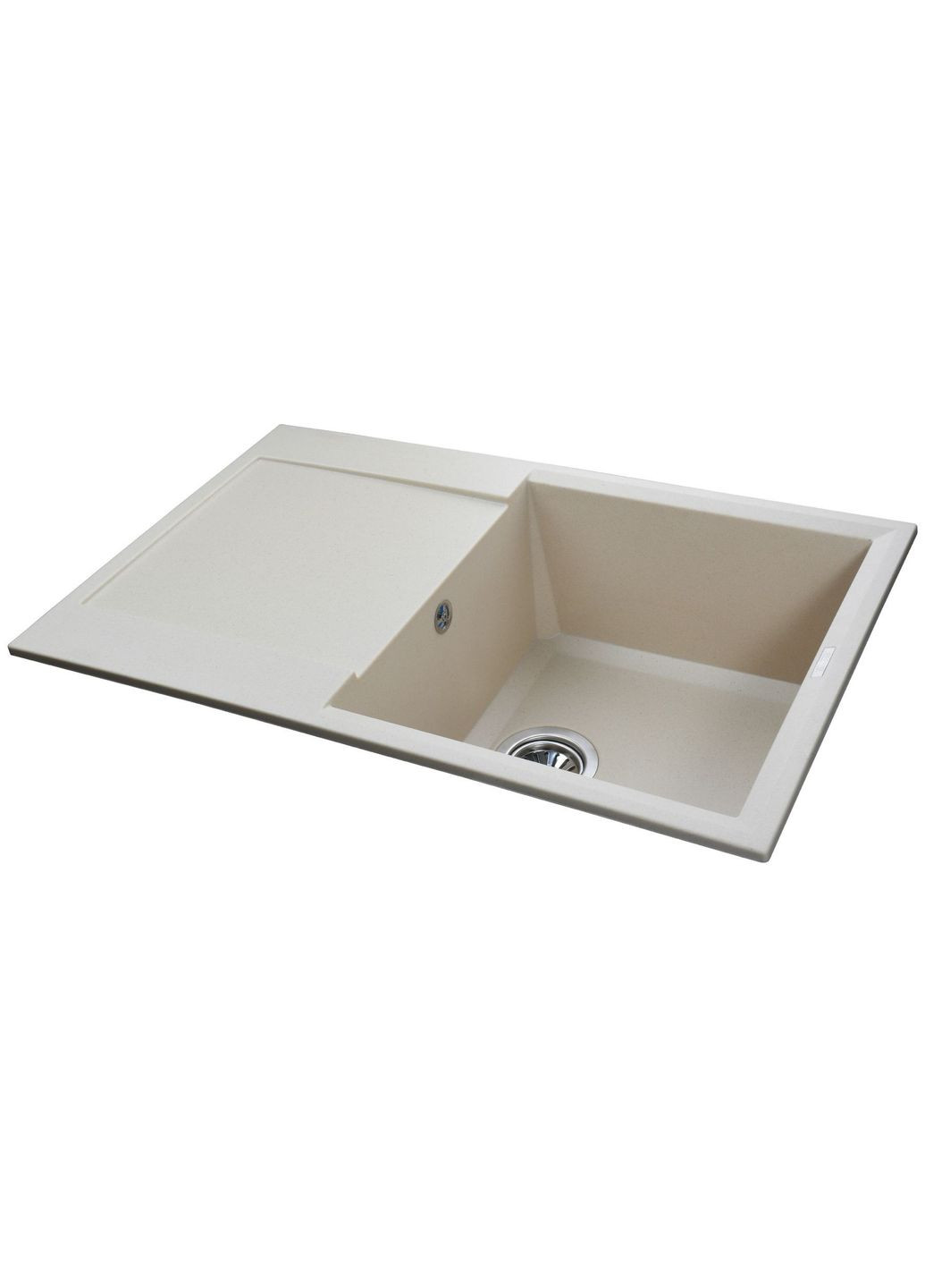 Гранітна мийка KOMO слонова кiстка 790х500 Globus (300168463)