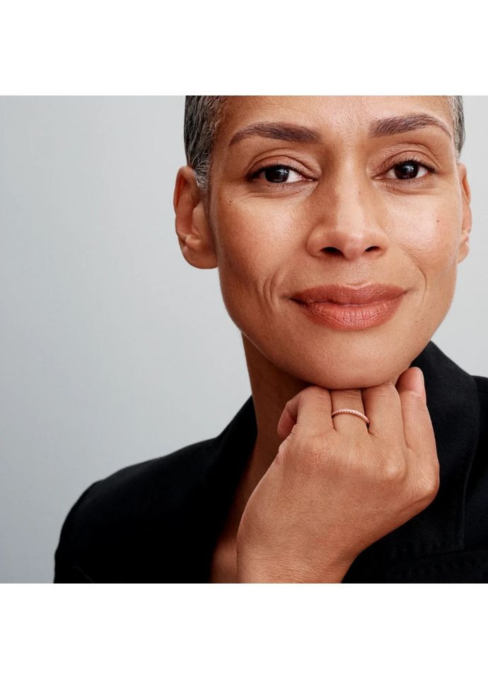 Каблучка Пандора рожева з паве 182999C01 Kabluchka (355346065)