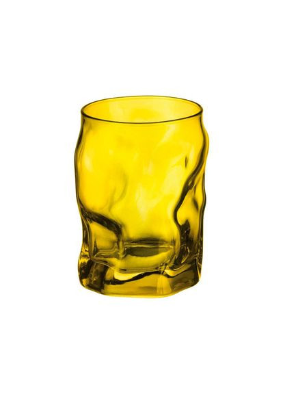 SORGENTE: Набір стаканів (3шт) 300мл Gialo (жовтий) Bormioli Rocco (282749177)