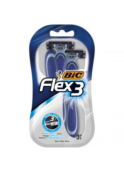 Станок для гоління Bic flex 3 3 шт. (268146750)