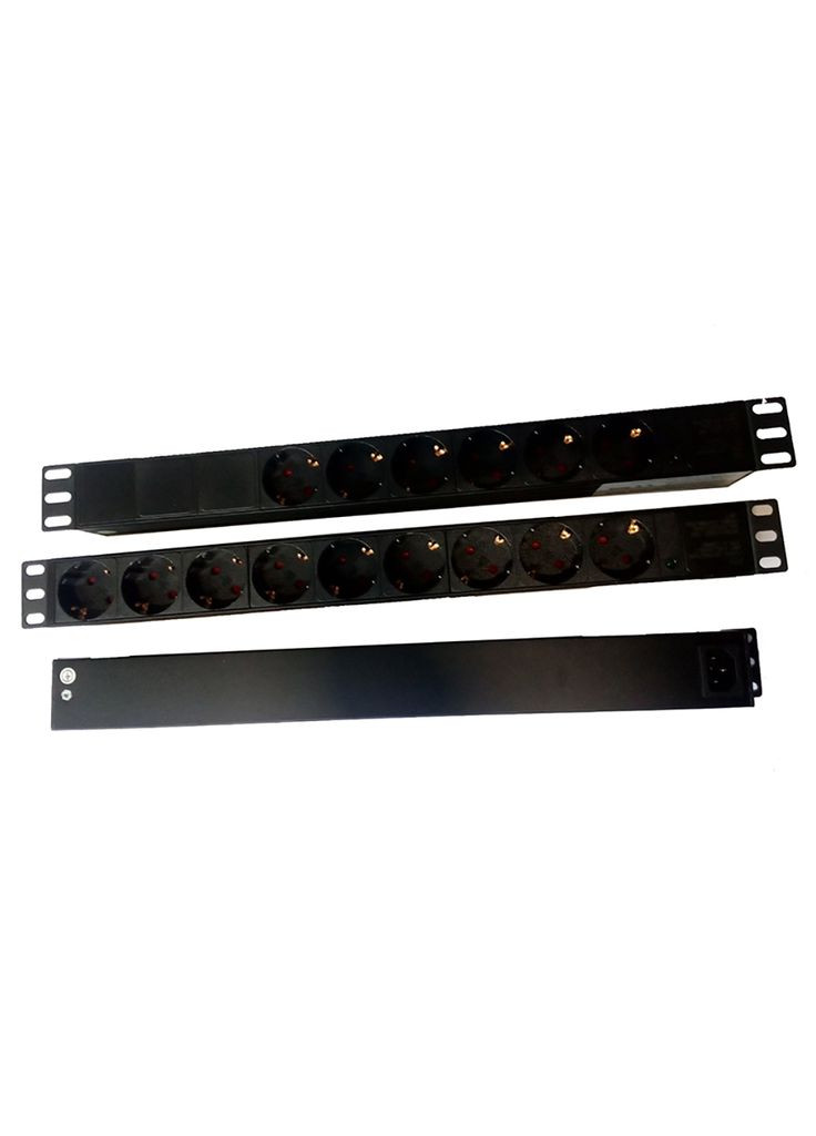 Фільтр мережевий 220В, 6 розеток, 19", 1U, 10А, з індикат., без шнура,, Kingda (314931595)