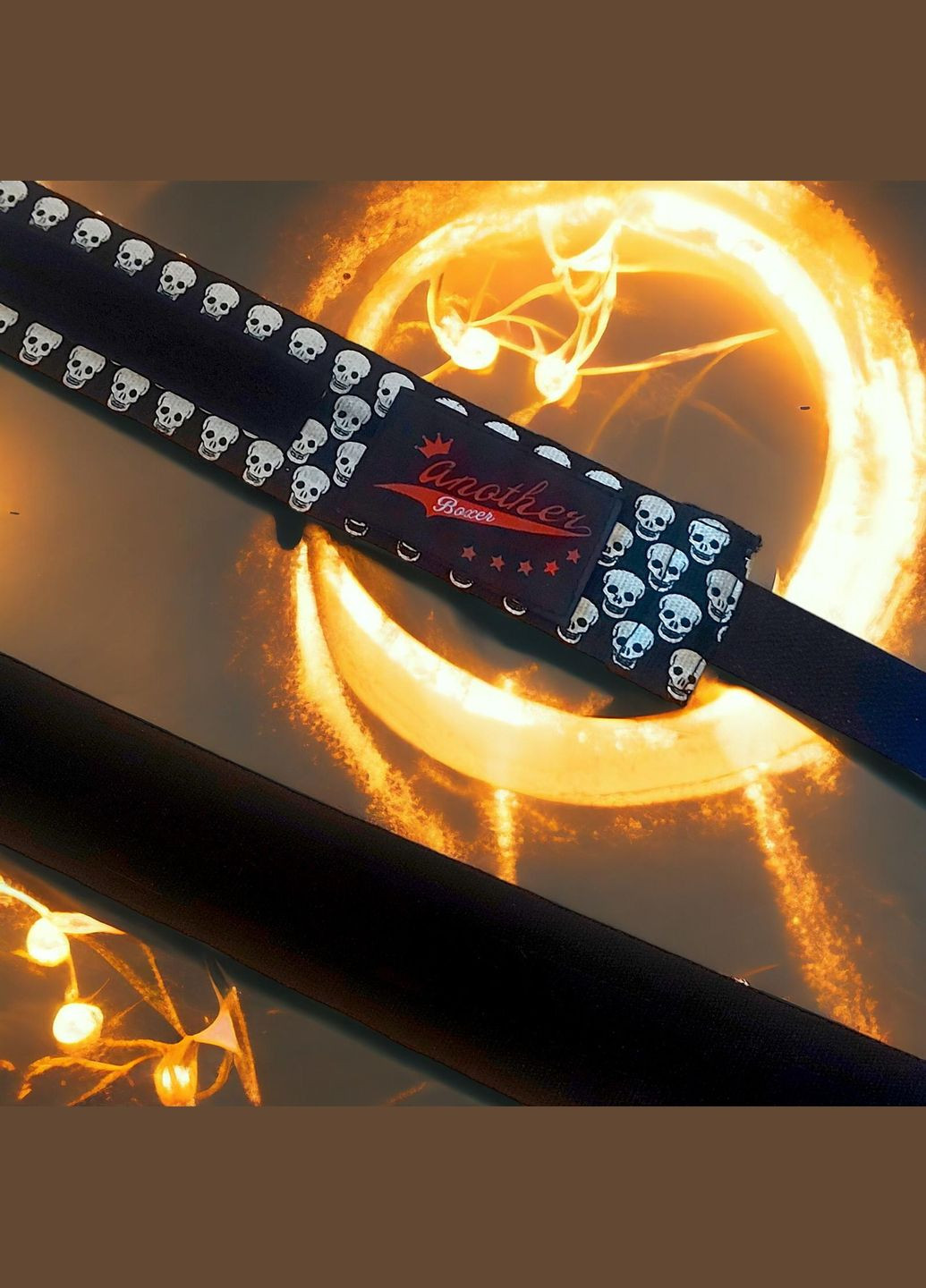 Бинти боксерські Another Boxer Череп ТОП Якість 5 метрів Чорні 2_1_5m_1 No Brand Skull 5m (324101344)