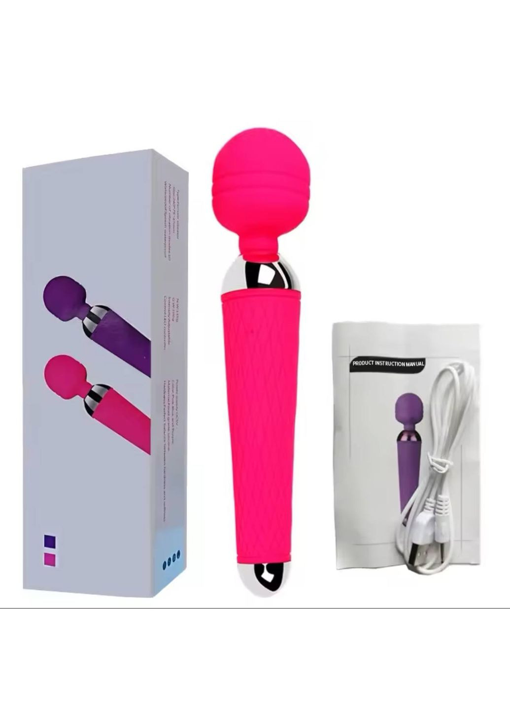 Вибратор микрофон силиконовый для интимных удовольствий Laska (330765446)