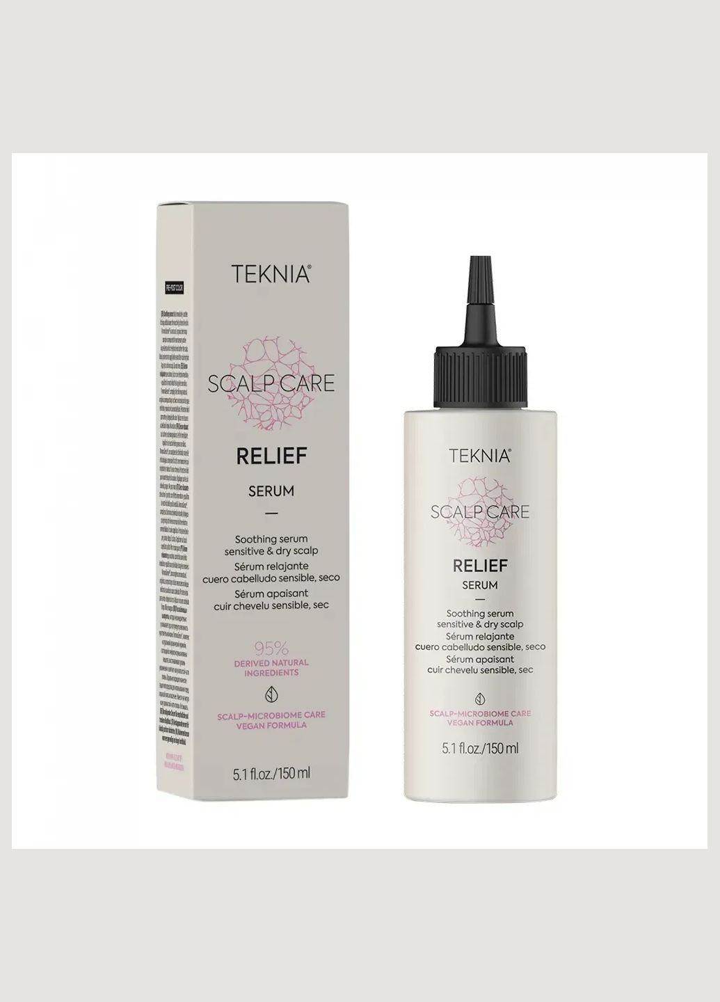 Сыворотка для чувствительной и сухой кожи головы Teknia Scalp Care Relief Serum 150 мл Lakme (339050296)