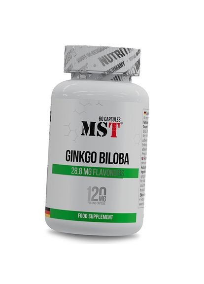 Гінкго Білоба Екстракт, Ginkgo Biloba 120, 60капс (71288004) MST (327219347)