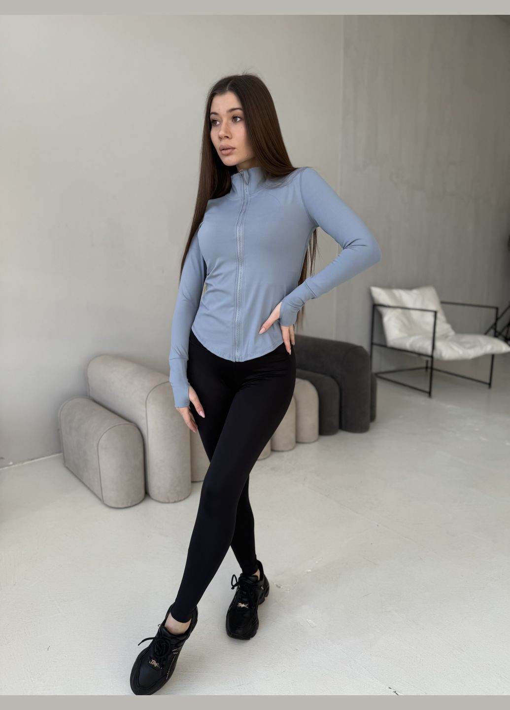 Рашгард на блискавці ( спортивна кофта ) Soda (323204084)