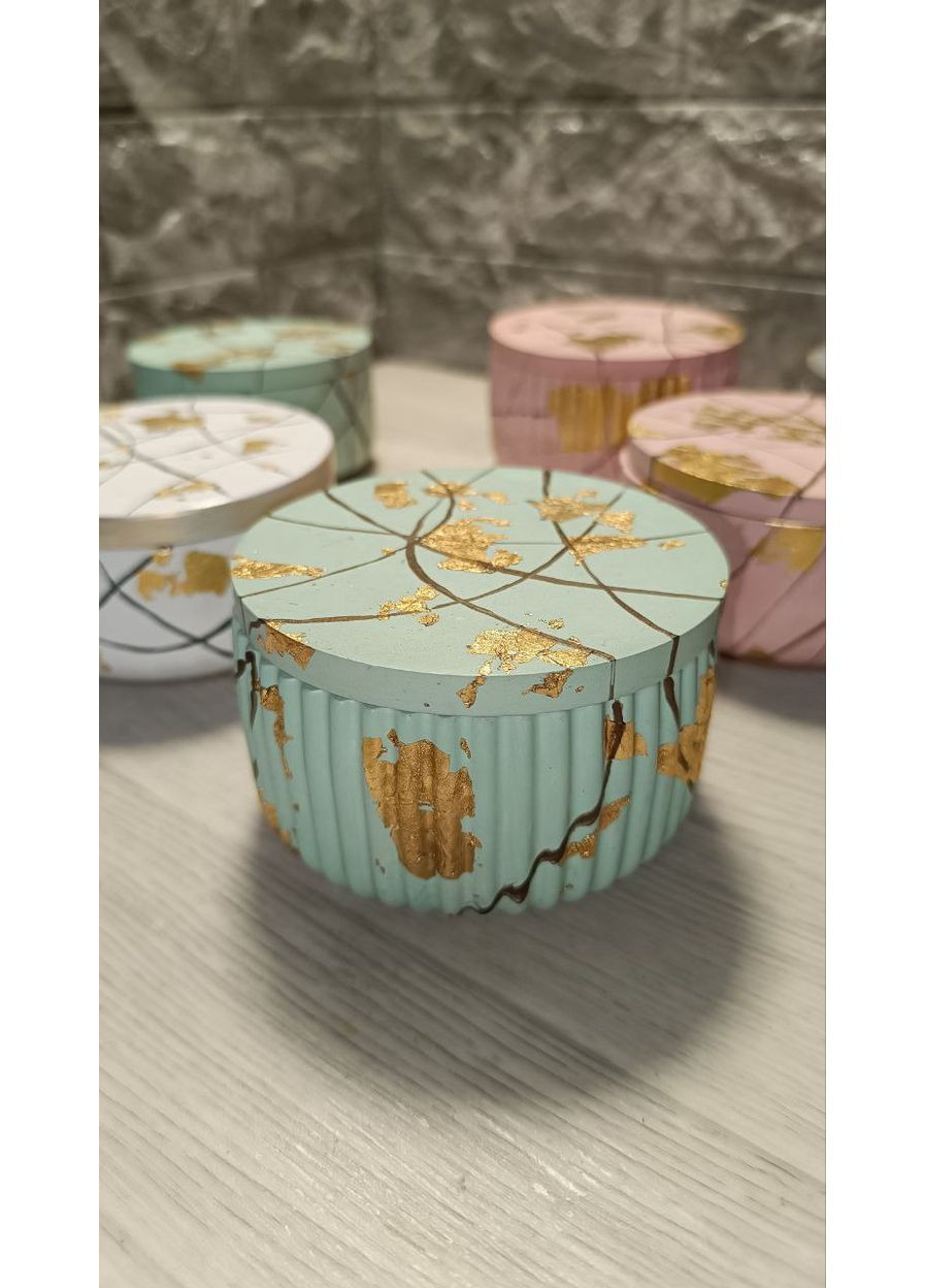 Свічка у кашпо XXL з ароматом Польових квітів Hand Made (361286284)