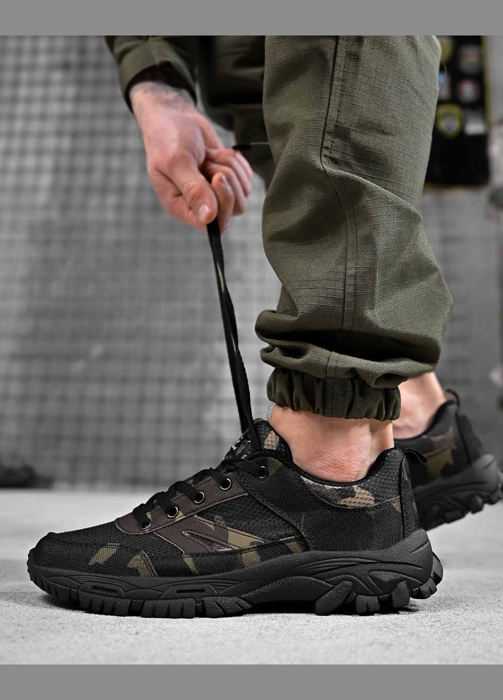 Тактичні літні кросівки сітка мультикам Freedom (333656146)