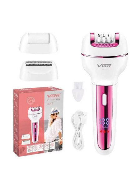 Эпилятор с водонепроницаемым корпусом V-732, Электрический аккумуляторный YM-846 эпилятор депилятор VGR (351486417)