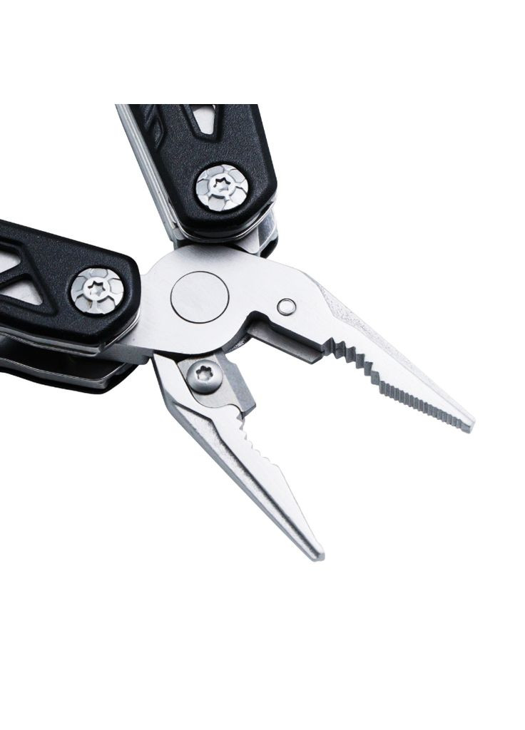 Мультитул JB-09 17в1 Черный Нож Плоскогубцы Разжигатель Чехол JB Tacticals (342966787)