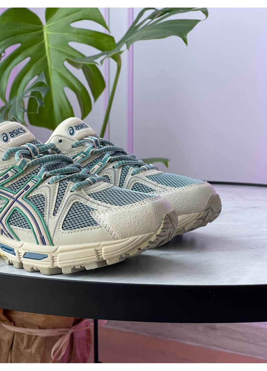 Кроссовки женские и мужские Asics Gel-Kahana 8 beige mint | Асикс Гель-Кахана 8 бежевые мятные No Brand бежевые демисезоны (362363163)