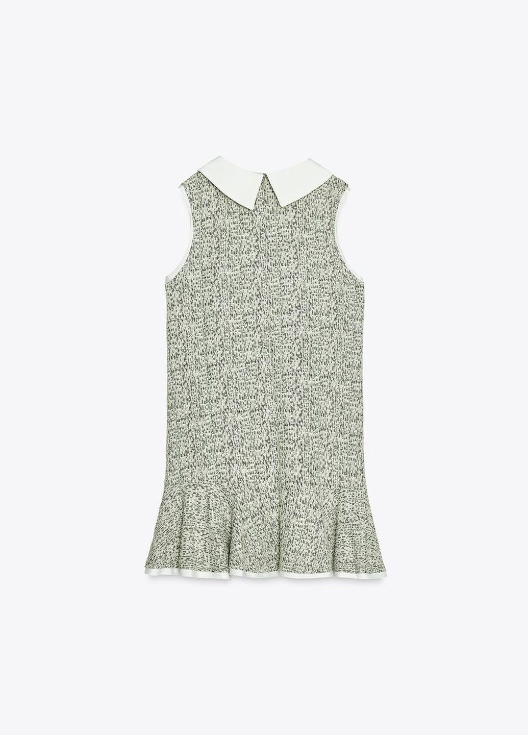 Зелена сукня Zara меланжева