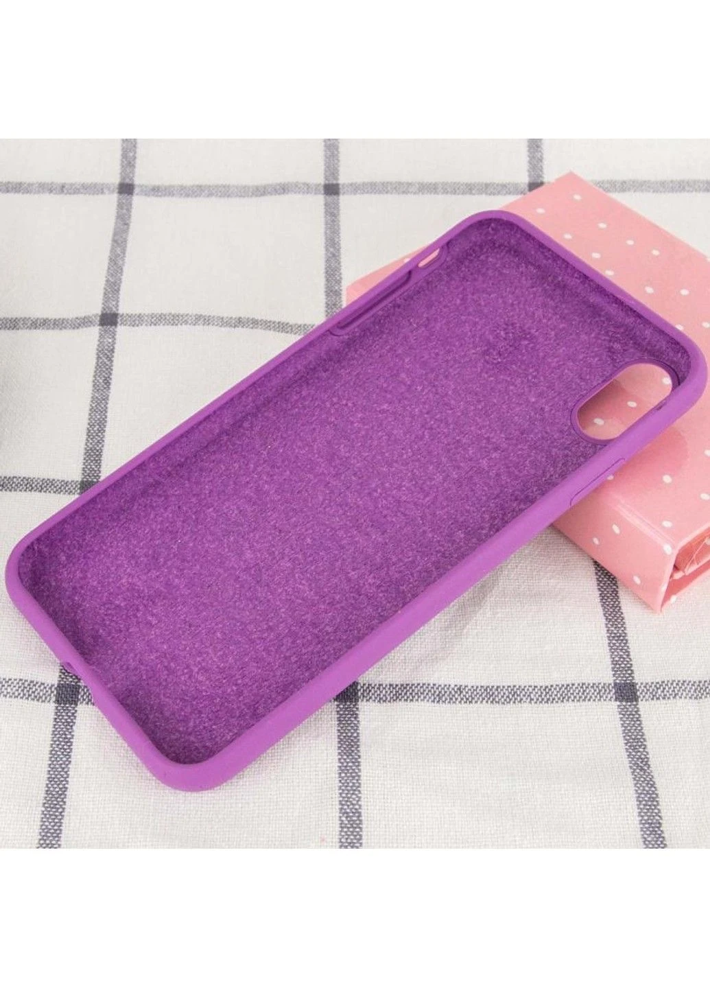 Чохол Silicone Case Full Protective (AA) NO LOGO для Apple iPhone XS Max (6.5") Epik (390445080)