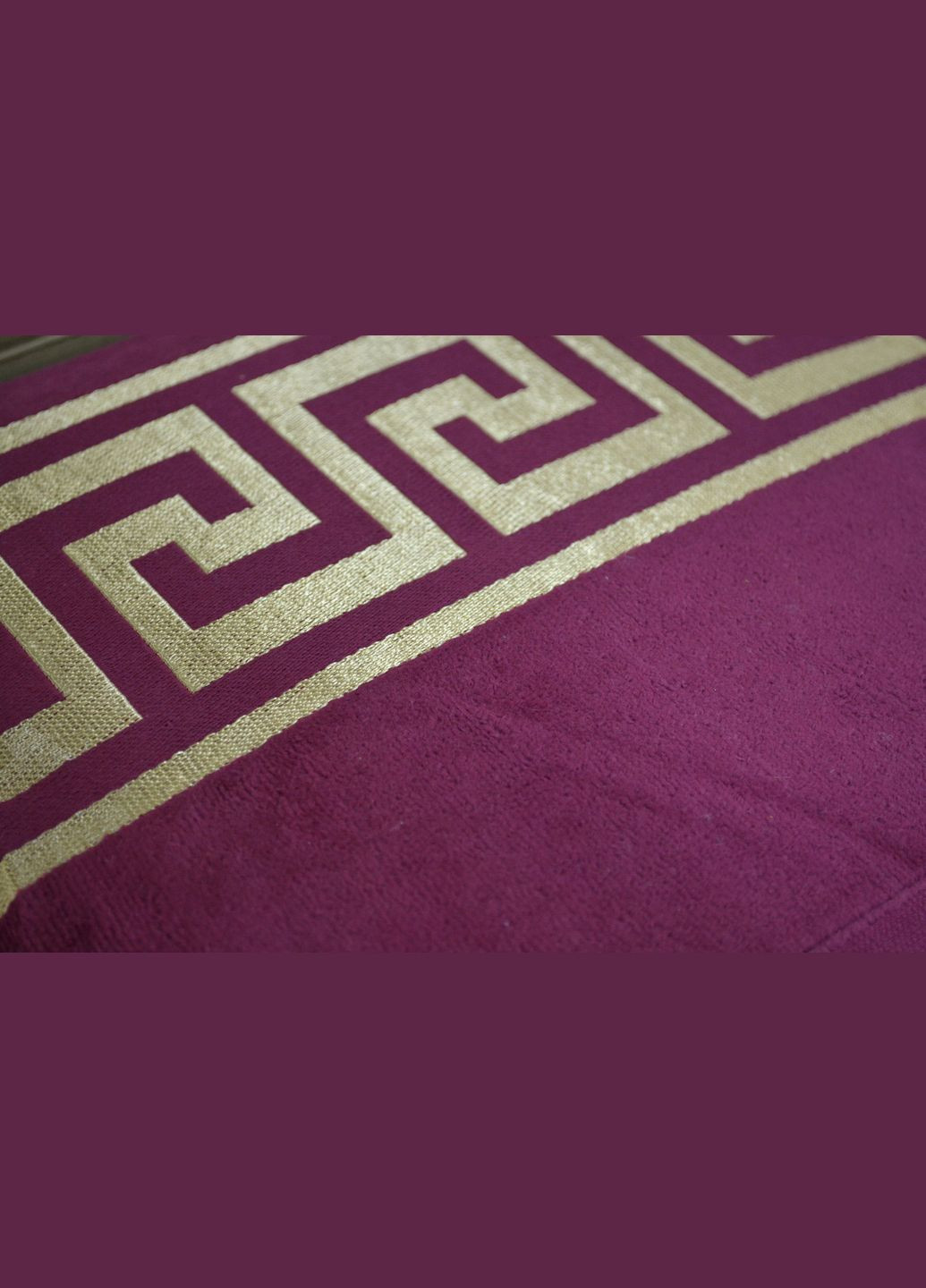 Махрове покривало 200х215см (Піке) Бордове Kayra (318382355)